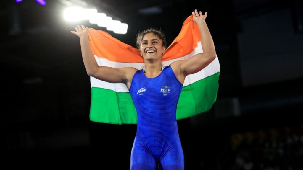 Paris Olympics : Vinesh phogat; wrestling